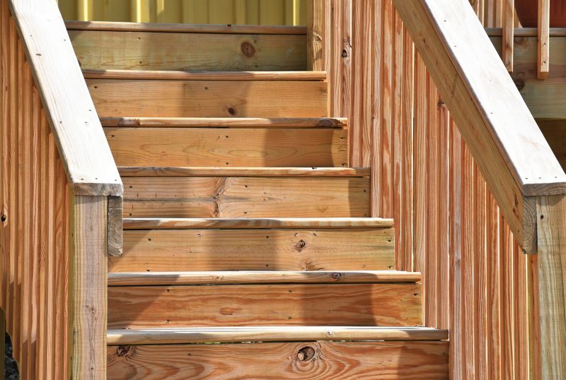 Oak Stairs Installation in Conroe, TX