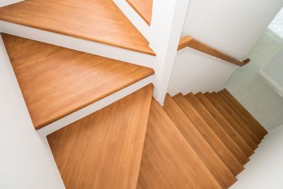 Elegant Wood Stairs