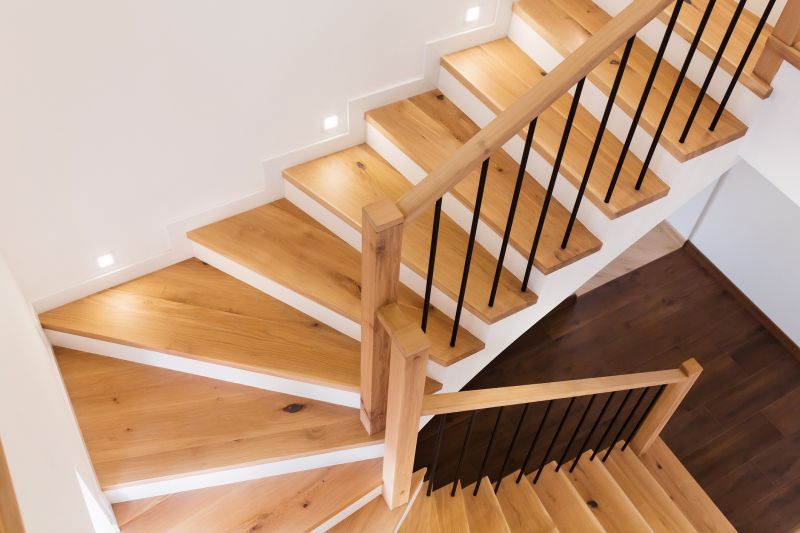 Modern Wood Staircase
