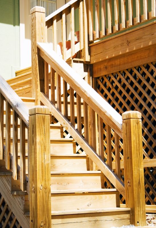 Wood Stairs Repair in Olathe, KS